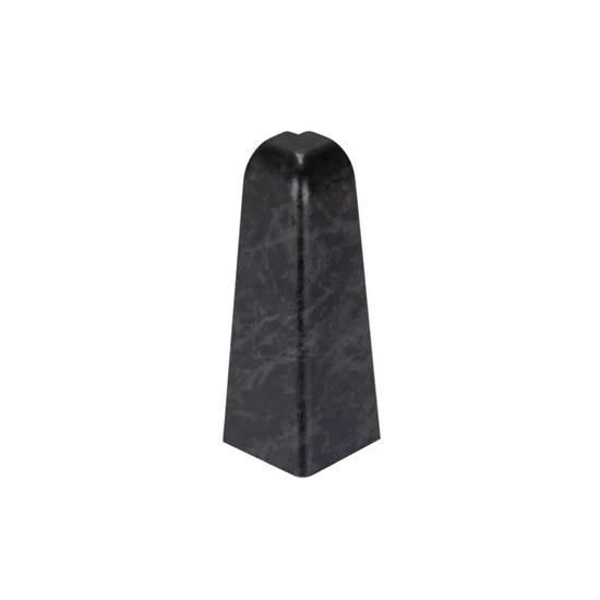KÜLSŐ SAROKELEM EGGER PRO 6 CM-ES SZEGÉLYLÉCHEZ FEKETE KŐ  (2 DB/CS)