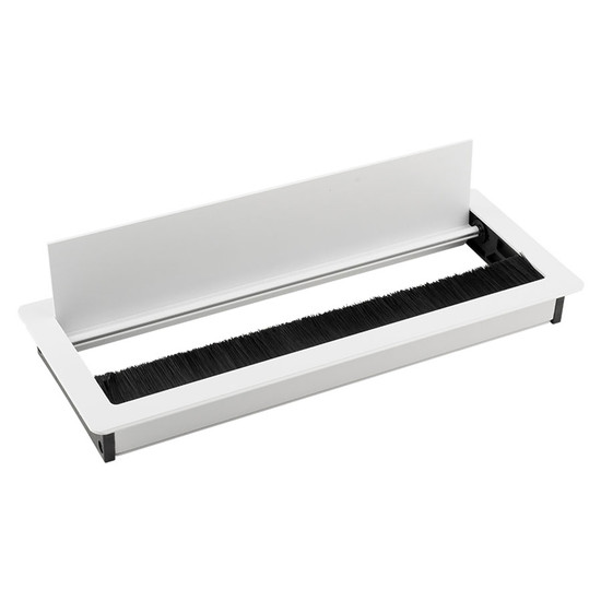 Kábelkivezető Fém 240x100x29mm Fehér Strong Kábelkivezető Fém 240x100x29mm Fehér Strong