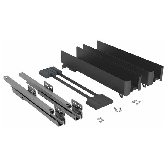 Kesseböhmer K-Line Base No.15 vasalat szett 150mm tálcával Antracit Kesseböhmer K-Line Base No.15 vasalat szett 150mm tálcával Antracit