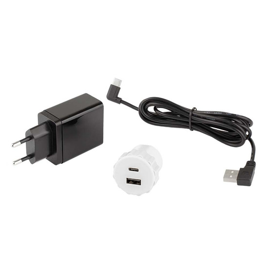 Konnektor-rejtett elosztó StrongPower USB töltő 2x USB A/C - 35mm Fehér Konnektor-rejtett elosztó StrongPower USB töltő 2x USB A/C - 35mm Fehér