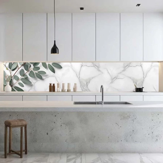 Konyhai hátfal Wallplex falburkoló Márvány Liget 60x120cm