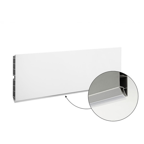 Lábazat előlap SCILM 100x4000mm Matt Fehér