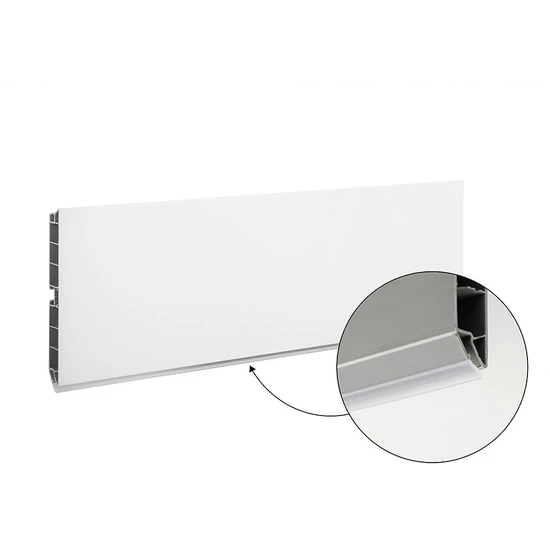 Lábazat előlap SCILM 150x4000mm Matt Fehér