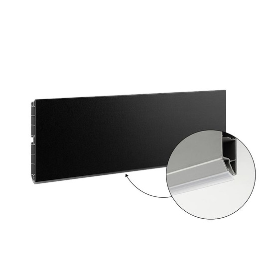 Lábazat előlap SCILM 150x4000mm Matt Fekete Lábazat előlap SCILM 150x4000mm Matt Fekete