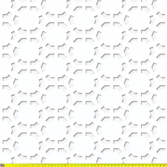 Perforált lemez Laccato-Hdf CELL perforációval Krono 101 Fehér 1400x510mm Perforált lemez Laccato-Hdf CELL perforációval Krono 101 Fehér 1400x510mm
