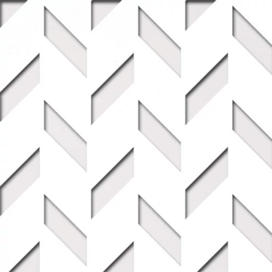 Perforált lemez Laccato-Hdf ERBE perforációval Krono 101 Fehér 1400x510x3mm