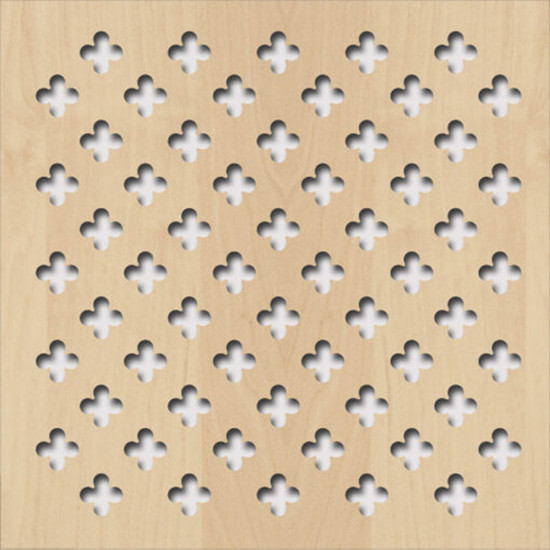 Perforált lemez Laccato-Hdf Fiore perforációval 375 Juhar 1400x510x3mm Krono Perforált lemez Laccato-Hdf Fiore perforációval 375 Juhar 1400x510x3mm Krono