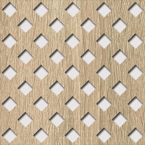 Perforált lemez Laccato-Hdf Franz perforációval Krono 8197 Sonoma tölgy 1400x510x3mm