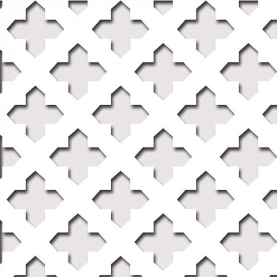 Perforált lemez Laccato-Hdf Gotico perforációval Krono 101 Fehér 1400x510x3mm Perforált lemez Laccato-Hdf Gotico perforációval Krono 101 Fehér 1400x510x3mm