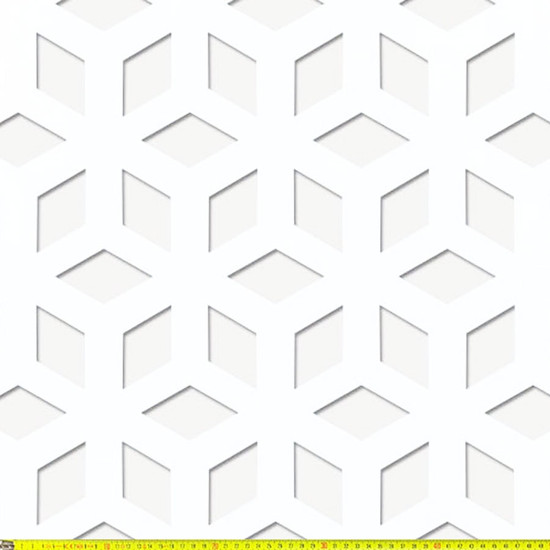 Perforált lemez Laccato-Hdf ROMBOX perforációval Krono 101 Fehér 1400x510mm Perforált lemez Laccato-Hdf ROMBOX perforációval Krono 101 Fehér 1400x510mm