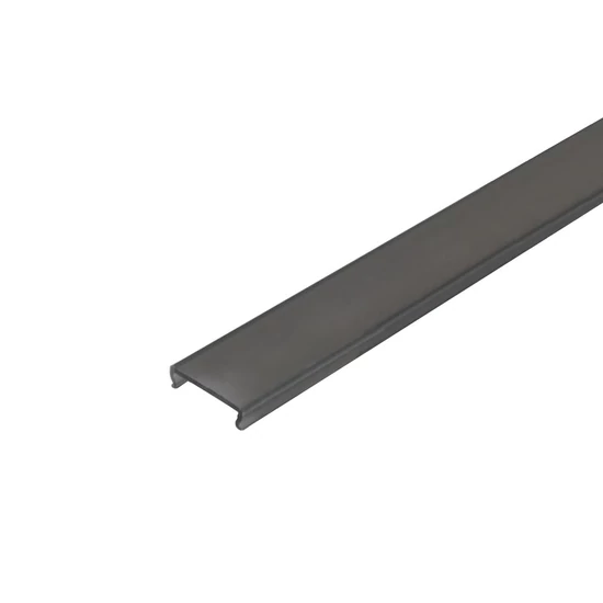 Led profil "Groove, Surface, Corner" takaró 2fm-es pattintható Matt Fekete