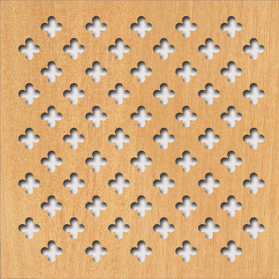 Perforált lemez Legno furnérozott Hdf-Fiore perforációval Anegré 1520x610x4mm Perforált lemez Legno furnérozott Hdf-Fiore perforációval Anegré 1520x610x4mm