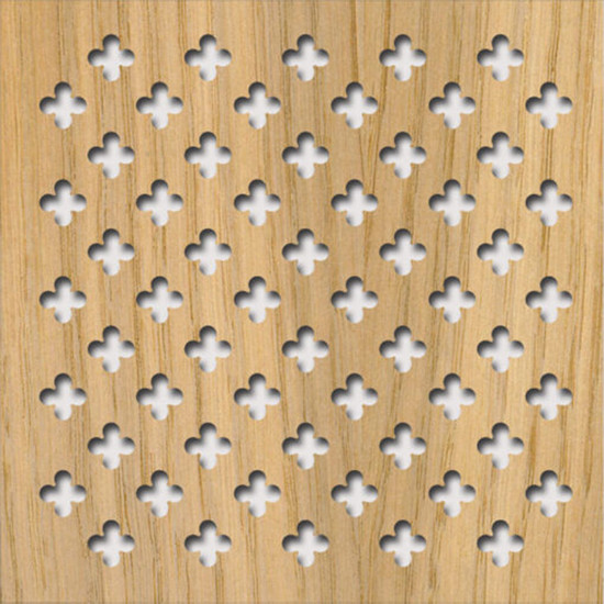 Perforált lemez Legno furnérozott Hdf-Fiore perforációval Tölgy 1520x610x4mm Perforált lemez Legno furnérozott Hdf-Fiore perforációval Tölgy 1520x610x4mm