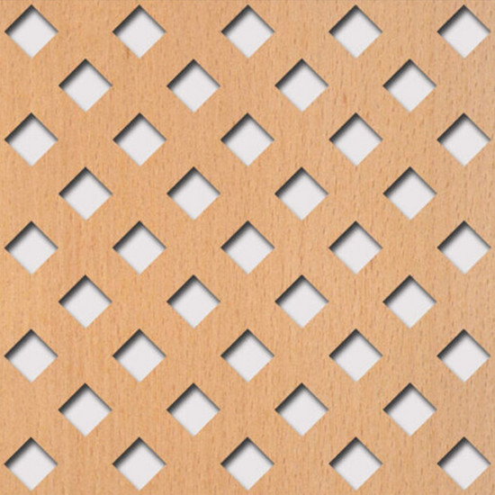 Perforált lemez Legno furnérozott Hdf-Franz perforációval Bükk 1520x610x4mm Perforált lemez Legno furnérozott Hdf-Franz perforációval Bükk 1520x610x4mm