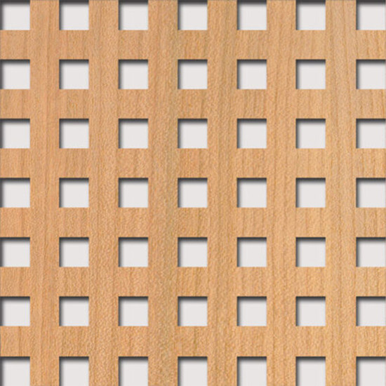 Perforált lemez Legno furnérozott Hdf-Quadro 10-20 perforációval Cseresznye 1520x610x4mm Perforált lemez Legno furnérozott Hdf-Quadro 10-20 perforációval Cseresznye 1520x610x4mm