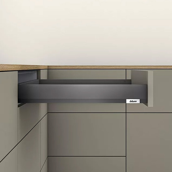 Blum MERIVOBOX fiókszett N magasságú 450mm Orionszürke Blum MERIVOBOX fiókszett N magasságú 450mm Orionszürke
