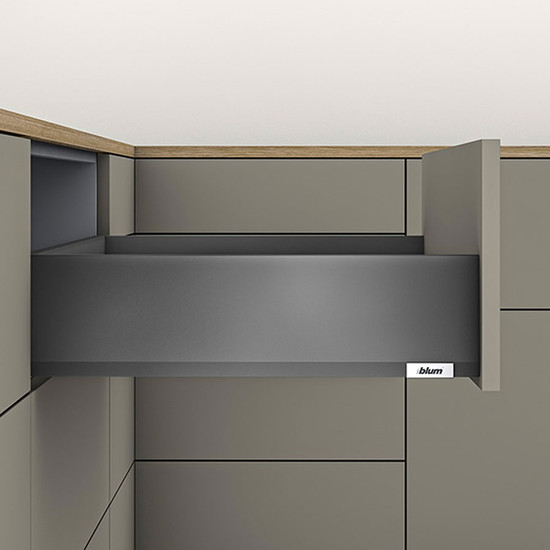 Blum MERIVOBOX fiókszett K magasságú 400mm Orionszürke Blum MERIVOBOX fiókszett K magasságú 400mm Orionszürke