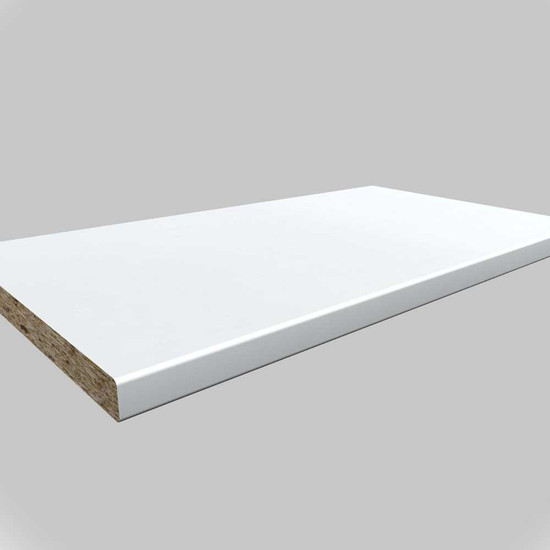 Konyhai munkalap I-1360 Sky White matt Konfekcionált x600/635x38mm prémium Konyhai munkalap I-1360 Sky White matt Konfekcionált x600/635x38mm prémium