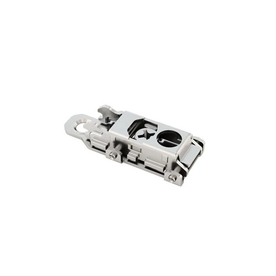 Pántalátét FDS C82 Klippes - Egyenes Excenteres - H=0 mm csavar nélkül Nikkel