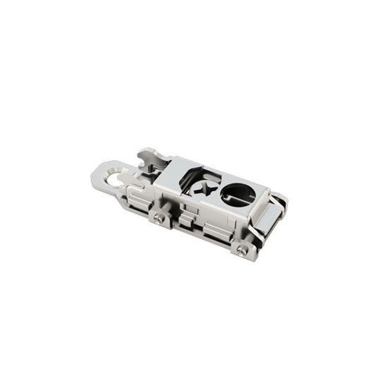 Pántalátét FDS C82 Klippes - Egyenes Excenteres - H=0 mm csavar nélkül Nikkel