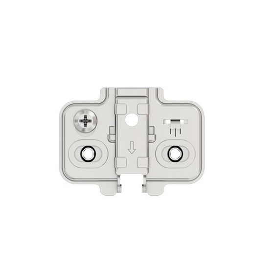 Pántalátét FDS C82 Klippes - Excenteres - H=0 mm csavarral Nikkel