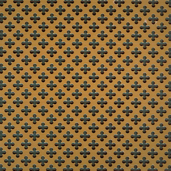 Perforált lemez BAL 02 Bronz 1000x500mm