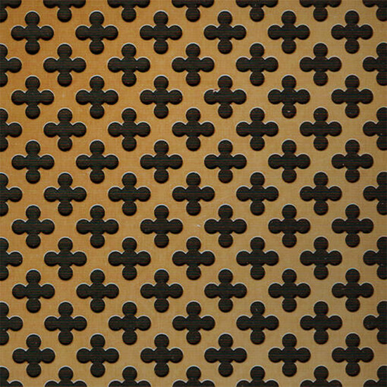 Perforált lemez BAL 04 Bronz 1000x500mm