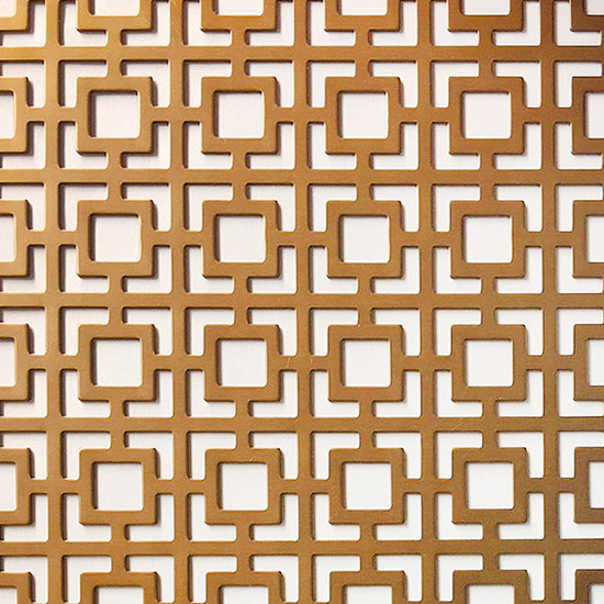 Perforált lemez BAL 05 Bronz 1000x500mm