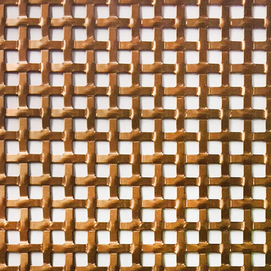 Perforált lemez BAL 07 Bronz 1000x500mm