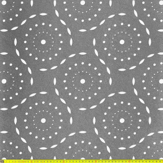Perforált lemez Fekete MDF5 DAISYPOP perforációval 1218x608x5mm Perforált lemez Fekete MDF5 DAISYPOP perforációval 1218x608x5mm