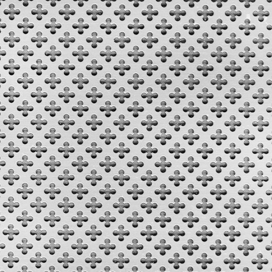 Perforált lemez SAL 02 alumínium 1000x500mm