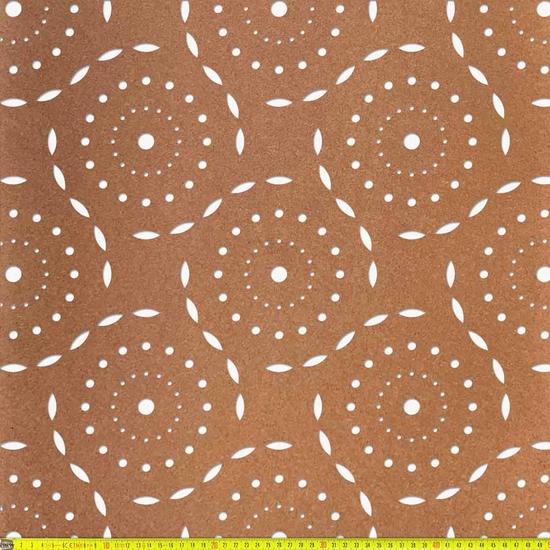Perforált lemez natur MDF4 DAISYPOP perforációval 1520x850x4mm