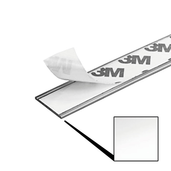 Sevroll - Díszítő profil öntapadós "S18" 3fm-es lapos (3000x18mm) fényes fehér Sevroll - Díszítő profil öntapadós "S18" 3fm-es lapos (3000x18mm) fényes fehér