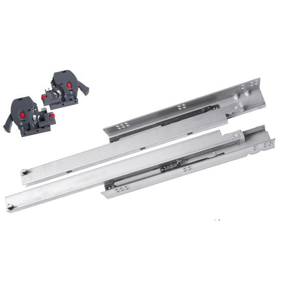 StrongRide 3D 400mm teljes kihúzású sín, csillapítással 30kg StrongRide 3D 400mm teljes kihúzású sín, csillapítással 30kg