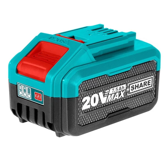 TOTAL Lítium-ion akkumulátor 7,5Ah - 20V/P20S - Industrial