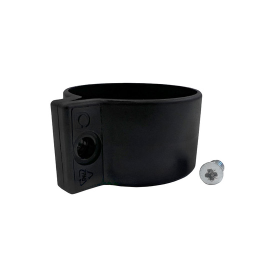 Asztalláb gyűrű csavarral 60mm Fekete