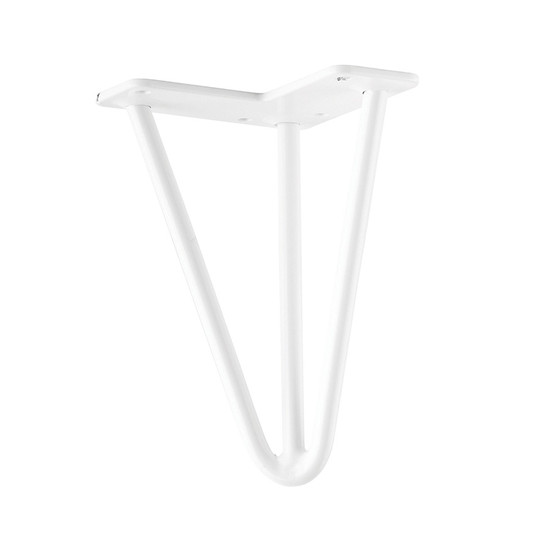 Asztalláb Drót 175mm Fehér STRONG 4db