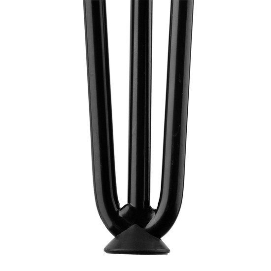 Asztalláb Drót 175mm Fekete STRONG 4db