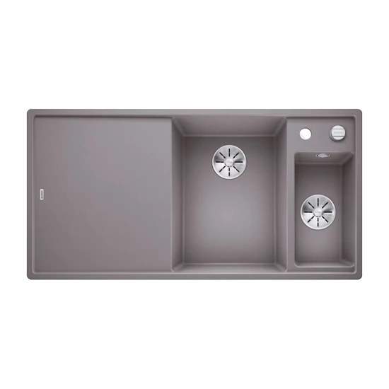 Blanco Axia III 6S Alumetal 1med+gyüm.+csepp. Silgránit mosogató 3 1/2