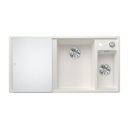 Blanco Axia III 6S Fehér 1med+gyüm.+csepp. Silgránit mosogató InFino 1000x510mm jobbos