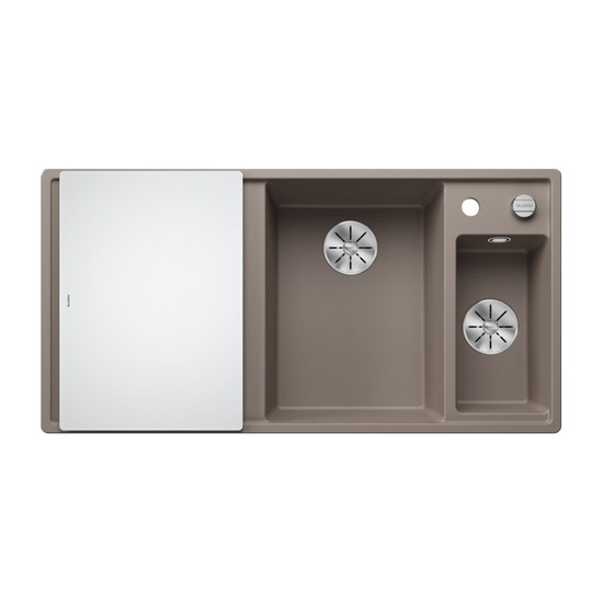 Blanco Axia III 6S Tartufo 1med+cs+gyüm. Silgránit mosogató InFino 1000x510mm jobbos Blanco Axia III 6S Tartufo 1med+cs+gyüm. Silgránit mosogató InFino 1000x510mm jobbos