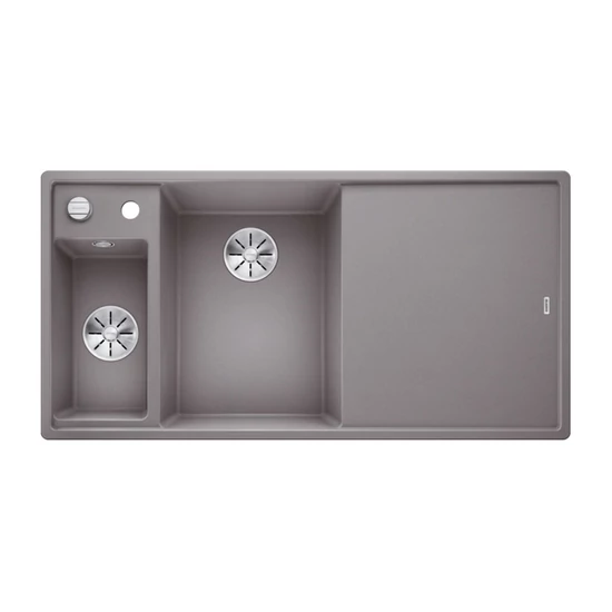 Blanco Axia III 6S Alumetál 1med+cs+gyüm. Silgránit mosogató 3 1/2
