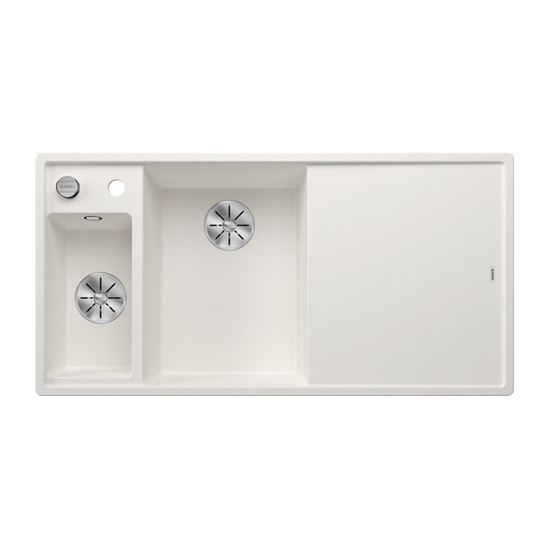 Blanco Axia III 6S Fehér 1med+cs+gyüm. Silgránit mosogató InFino 1000x510mm balos