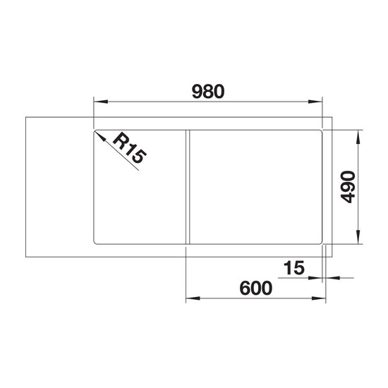 Blanco Axia III XL 6S Antracit 1med+gyüm.+csepp. Silgránit mosogató InFino 1000x510mm üveg vágódeszkával Blanco Axia III XL 6S Antracit 1med+gyüm.+csepp. Silgránit mosogató InFino 1000x510mm üveg vágódeszkával
