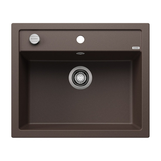 Blanco Dalago 6 Kávé 1med Silgránit mosogató 615x510/180mm 515066