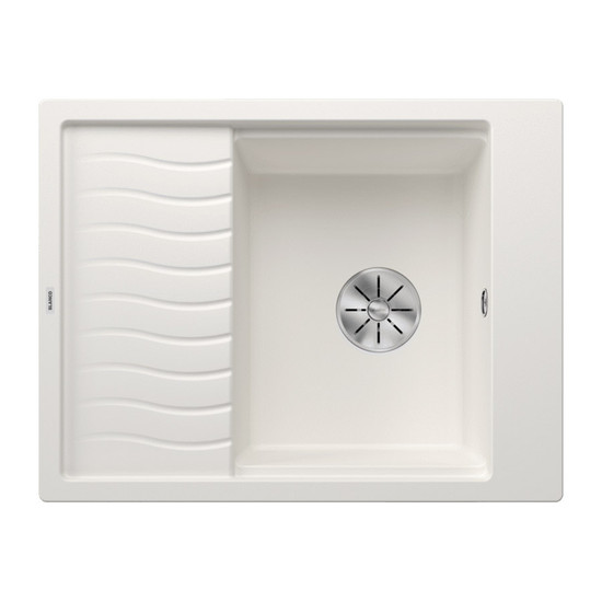 Blanco Elon 45S Fehér 1mély+csepp. Silgránit mosogató 650x500mm ext.nélk.524828 Blanco Elon 45S Fehér 1mély+csepp. Silgránit mosogató 650x500mm ext.nélk.524828