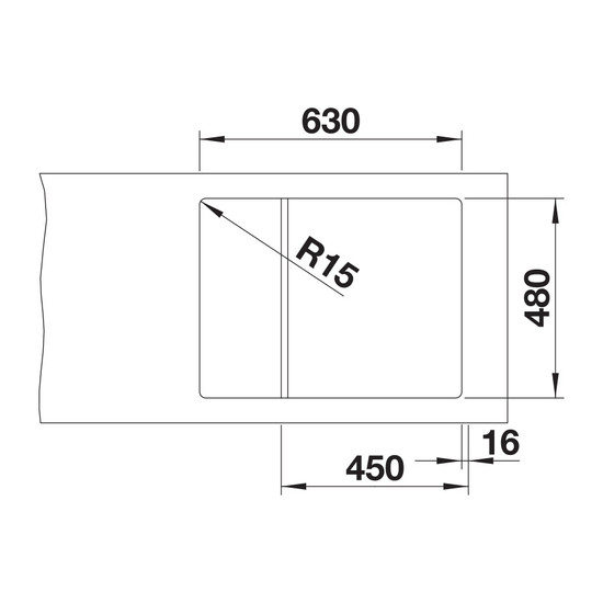 Blanco Elon 45S Fehér 1mély+csepp. Silgránit mosogató 650x500mm ext.nélk.524828 Blanco Elon 45S Fehér 1mély+csepp. Silgránit mosogató 650x500mm ext.nélk.524828