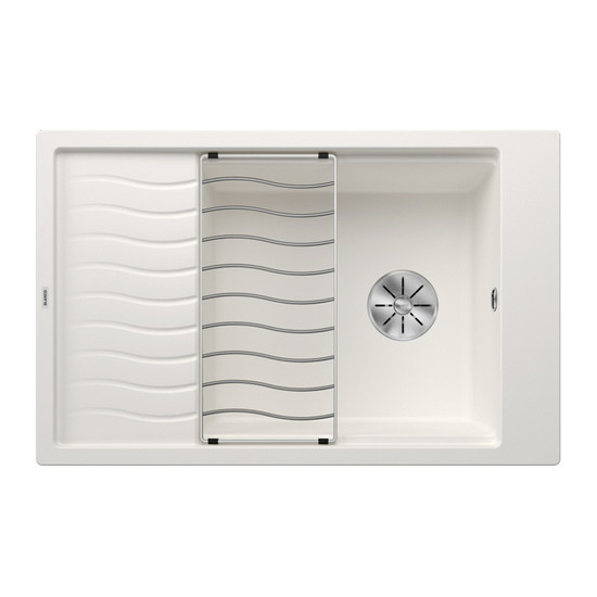 Blanco Elon XL 6S Fehér 1mély+csepp. Silgránit mosogató 780x500mm ext.nélk. Blanco Elon XL 6S Fehér 1mély+csepp. Silgránit mosogató 780x500mm ext.nélk.