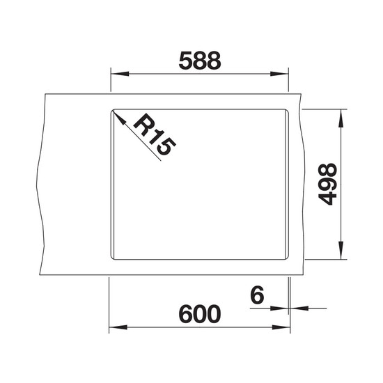 Blanco Etagon 6 PD Tartufo Silgránit mosogató tartozék, exc.nélkül 600x510mm 524546 Blanco Etagon 6 PD Tartufo Silgránit mosogató tartozék, exc.nélkül 600x510mm 524546