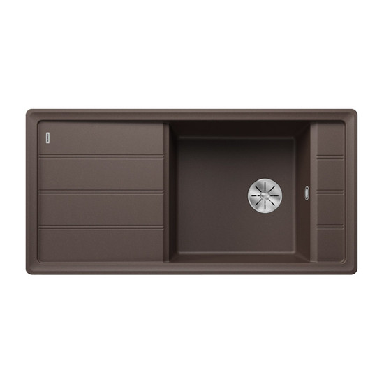 Blanco Faron XL 6 S PD Kávé Silgránit mosogató tartozéknélk., exc.nélk. 524812